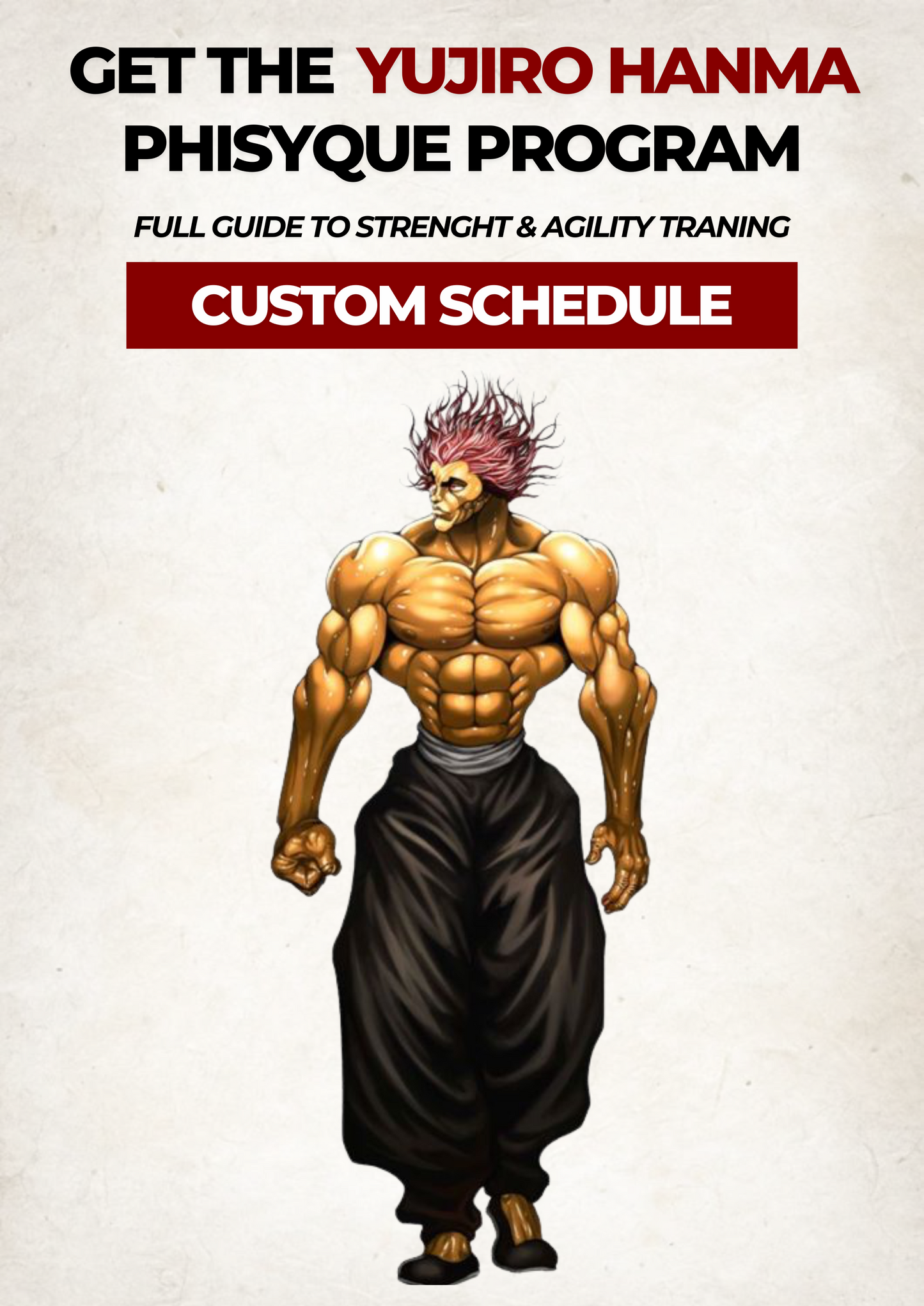 Yujiro Hanma Physique Program